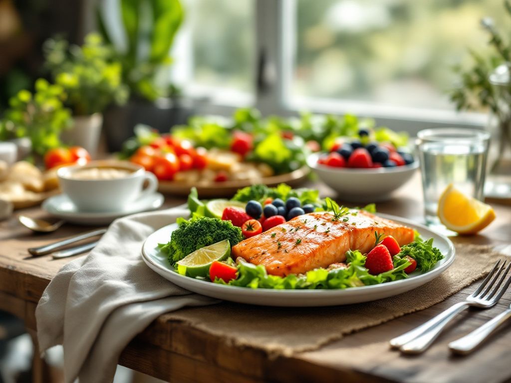 avoir une nourriture équilibrée