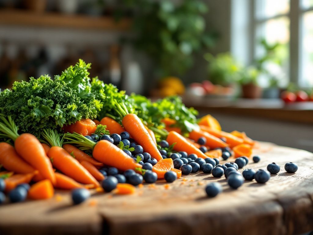 la nourriture sert à améliorer la vision